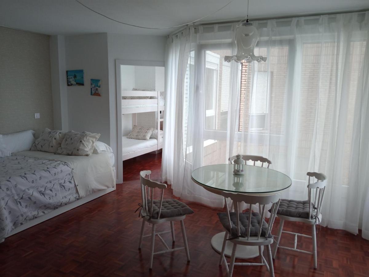 Estudio Con Vistas Al Mar En Baiona Bagian luar foto